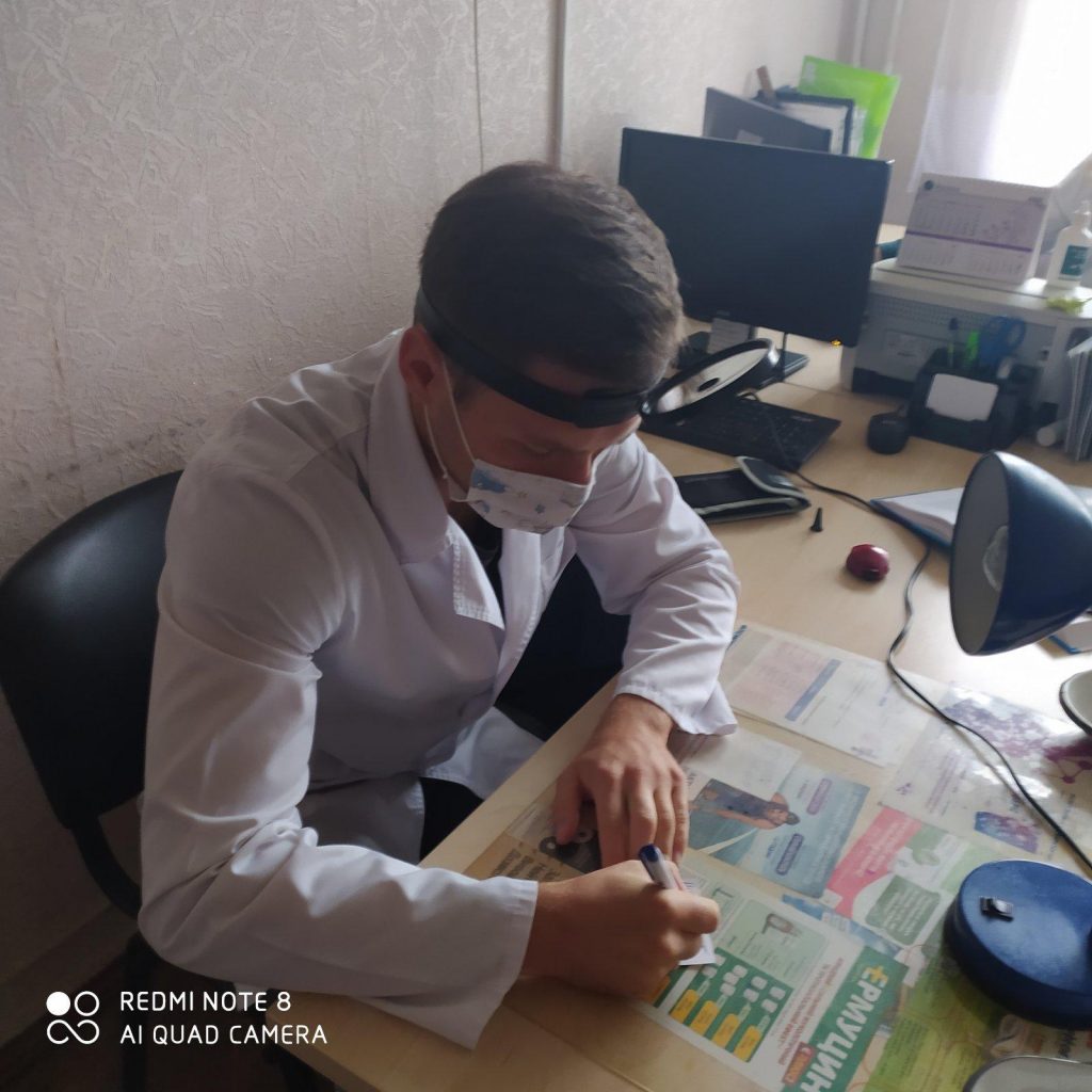 Профілактичні огляди дітей мешканців Великих Хуторів